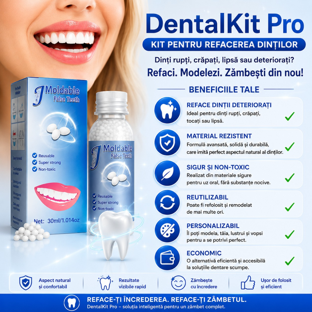 DENTALKIT pentru Refacerea Dintilor