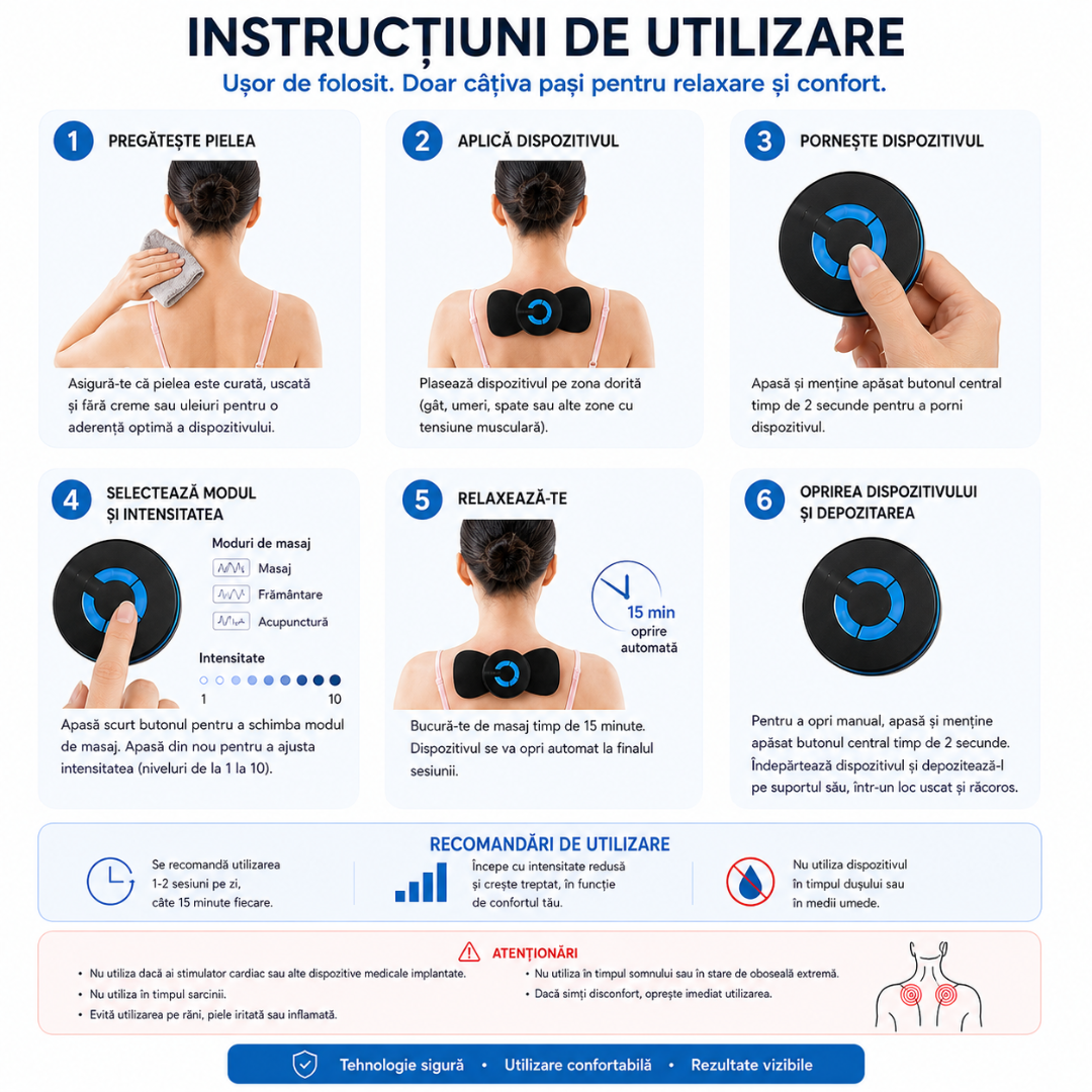 Aparat de Masaj Cervical
