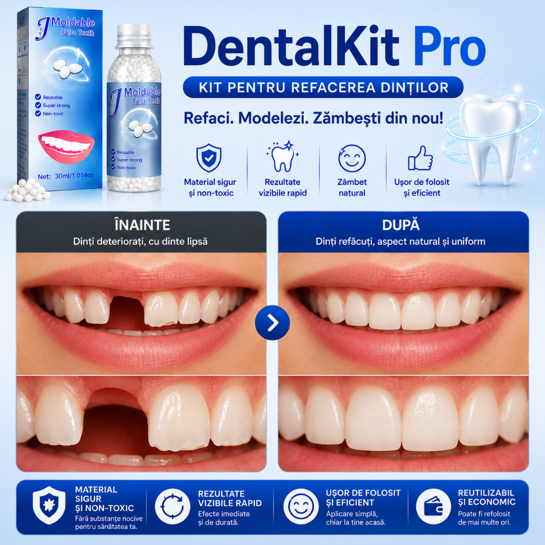 DENTALKIT pentru Refacerea Dintilor