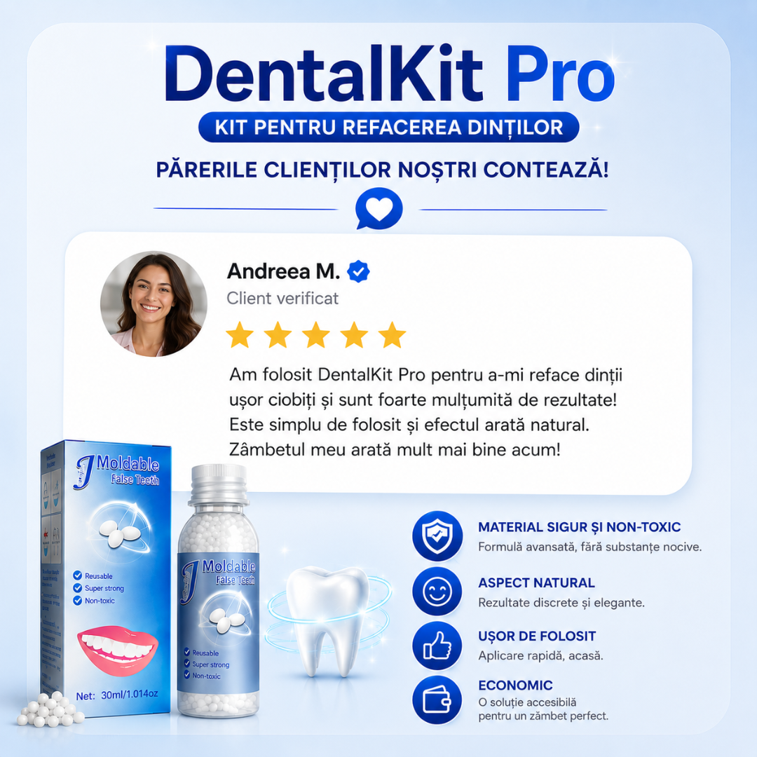 DENTALKIT pentru Refacerea Dintilor