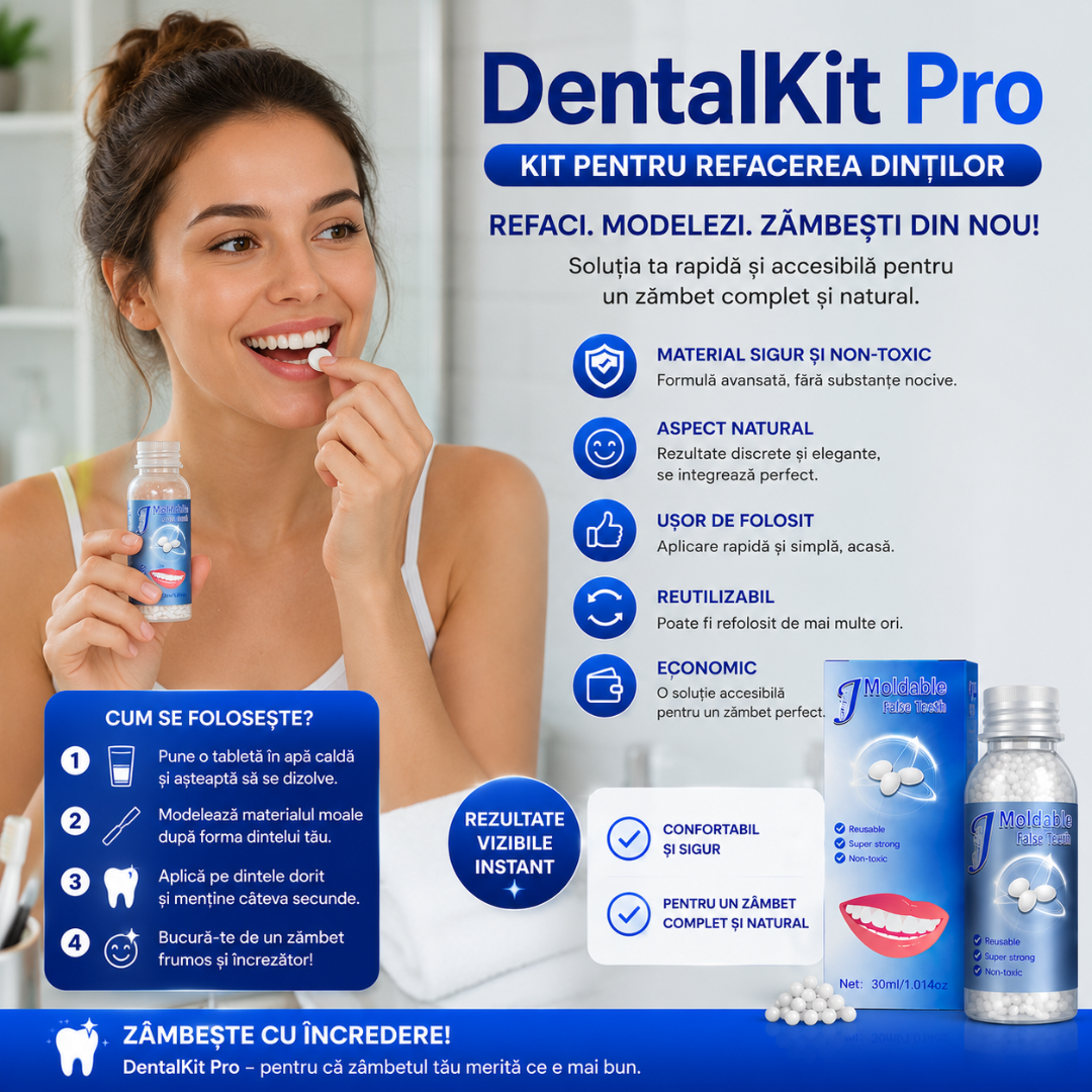 DENTALKIT pentru Refacerea Dintilor