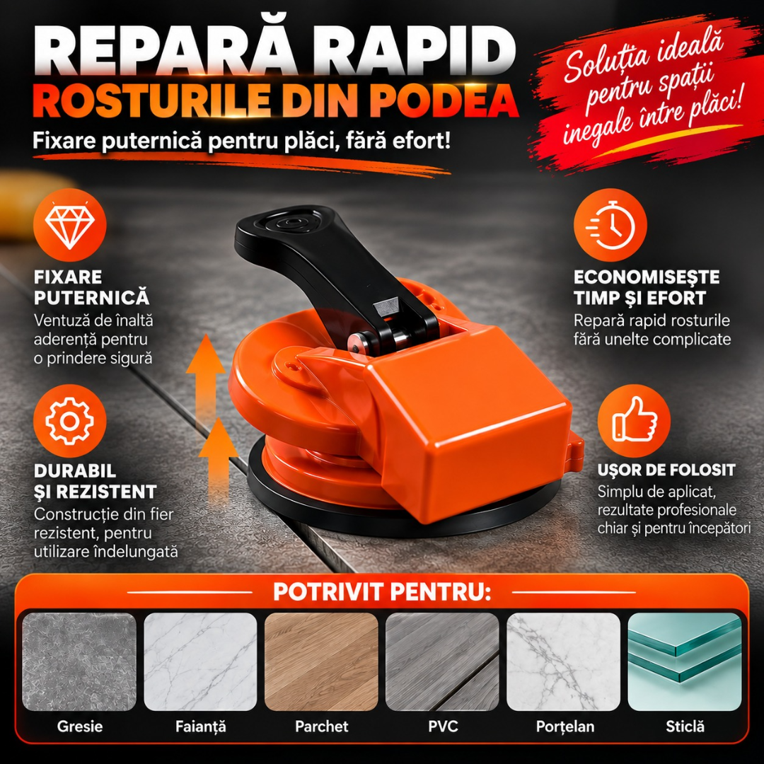 Dispozitiv pentru Alinierea și Fixarea Plăcilor