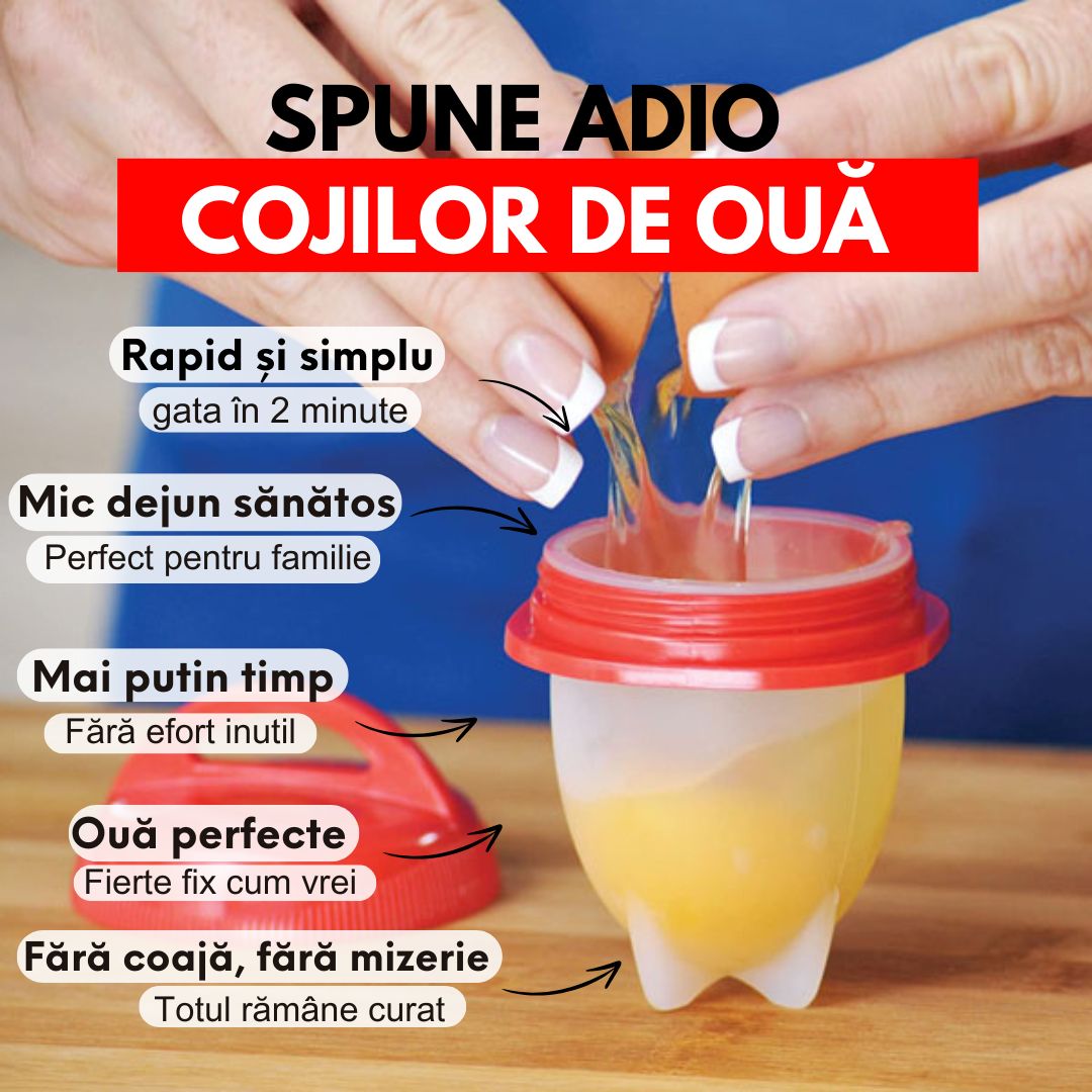 BoilCup – Ouă fără coajă, gata în 2 minute